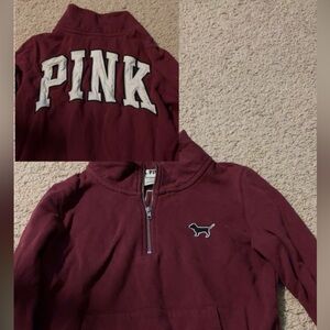 PINK Victoria's Secret Maroon Sweater
